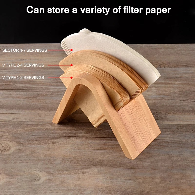 ที่ใส่กระดาษกรองกาแฟไม้-ที่วางกระดาษกรองกาแฟ-กล่องใส่กระดาษกรอง-วัสดุไม้