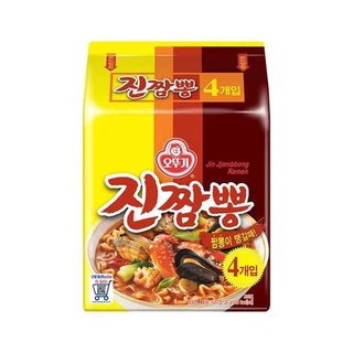 สินค้า 🍜오뚜기 เป็นตัวนำเข้า OTTOGI Jin Jjambbong Ramen 520g บะหมี่กึ่งสำเร็จรูปมาม่า โอโตกิ จิน จัมปง ราเมนรสซีฟู้ดน้ำข้น Mama