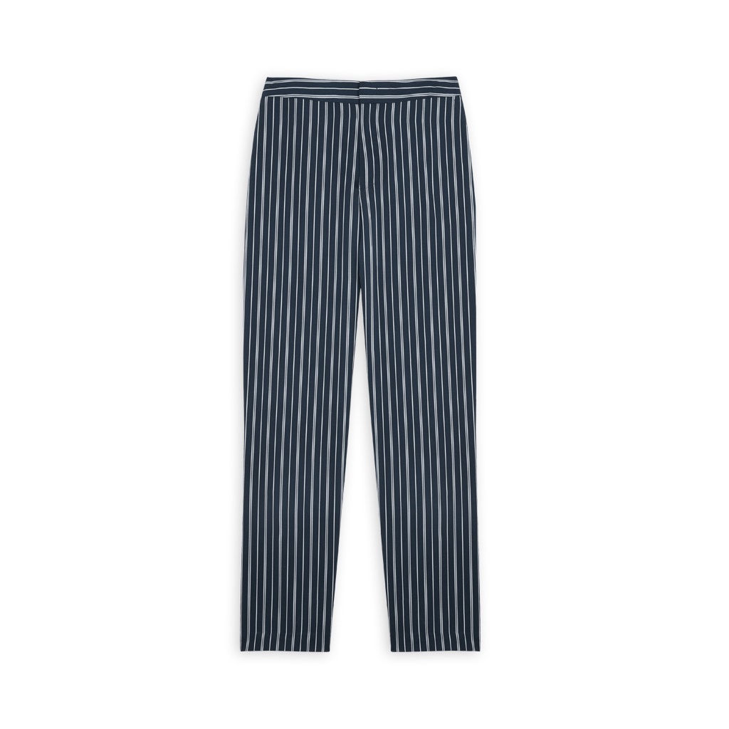 aiiz-เอ-ทู-แซด-กางเกงขายาวผู้หญิง-เอวยางยืด-ลายริ้ว-womens-striped-elastic-waist-pants