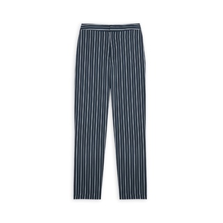 AIIZ (เอ ทู แซด) - กางเกงขายาวผู้หญิง เอวยางยืด ลายริ้ว Womens Striped Elastic Waist Pants