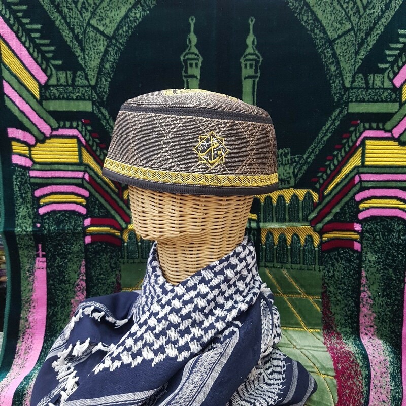 หมวกผู้ชายมุสลิม-อิสลาม-mub66