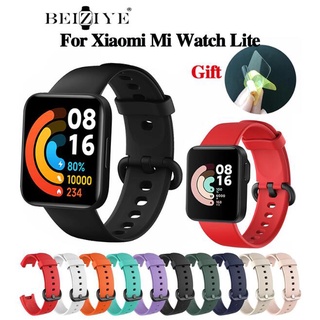 (beiziye）For redmi watch 2 lite นาฬิกาอัฉริยะ สายนาฬิกาซิลิโคน สำหรับ xiaomi mi watch lite