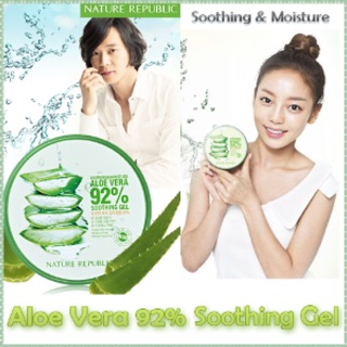 Nature Republic Soothing Moisture Aloe Vera 92 Soothing Gel