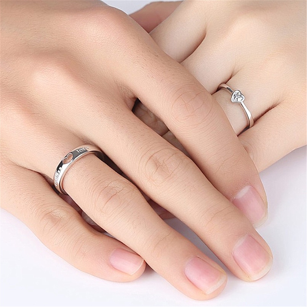 aifeiเงิน925ต้นฉบับแหวนคู่คู่คู่ญี่ปุ่นและเกาหลีที่เรียบง่าย-fashionmonger-นักเรียนบุคลิกภาพรักแหวนคู่ข้อเสนอของขวัญ-pasangan-s1