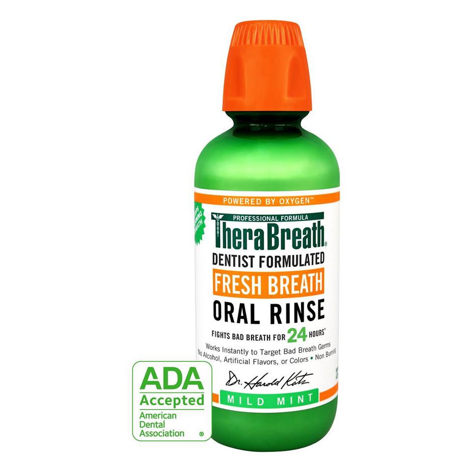 น้ำยาบ้วนปาก-therabreath-oral-rinse-473-ml-เธอระเบรธ-ระงับกลิ่นปาก-คุณภาพสูงนำเข้า-usa-มีอย-ของแท้