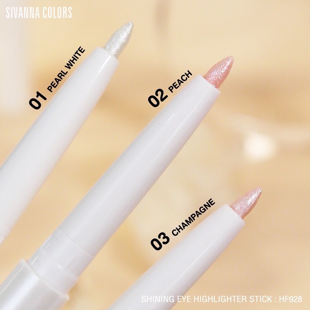 shining-eye-highlighter-stick-hf928-sivanna-colors-คัลเลอร์ส-ชายน์นิ่ง-อาย-ไฮไลท์เตอร์สติ๊ก-ไฮไลท์รูปแบบแท่งหมุน