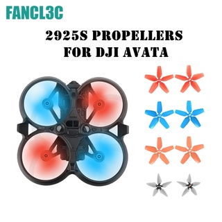 SUNNYLIFE 4Pcs 2925S ใบพัดสำหรับ DJI Avata Drone Low-Noise Props ใบมีดลดเสียงรบกวน Props สำหรับ DJI Avata Drone อุปกรณ์เสริม