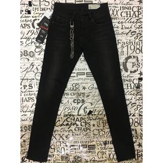 CPS CHAPS 2020 FADED BLACK JEANS JA102 SIZE 27 รุ่นพี่ตูน Bodyslam มือ 1 กางเกงยีนส์ชาย เดฟชาย ผ้ายืด ของแท้