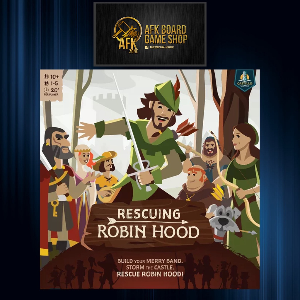Rescuing Robin Hood + KS Promo - Board Game - บอร์ดเกม | Shopee Thailand