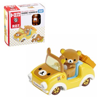 แท้ 100% จากญี่ปุ่น โมเดล รถริลัคคุมะ Takara Tomy Tomica Cars R07 Ride On Rilakkuma Car Minicar Toy