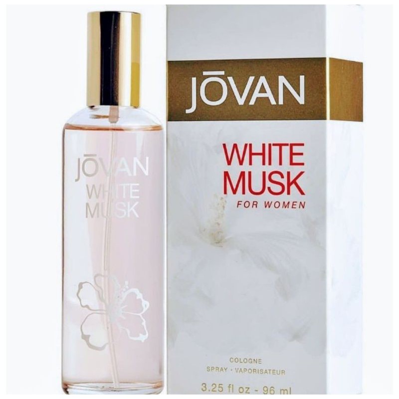 jovan-white-musk-for-women-96ml-spray-new-unboxed-แยกจากชุดมาไม่มีกล่องเฉพาะ