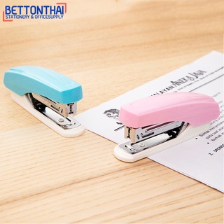 Deli 0246 Compact Stapler ที่เย็บกระดาษแฟนซี เย็บได้ 15 แผ่น เบอร์ 10 คละสี 1 ชิ้น ยี่ห้อ Deli ที่เย็บกระดาษ office