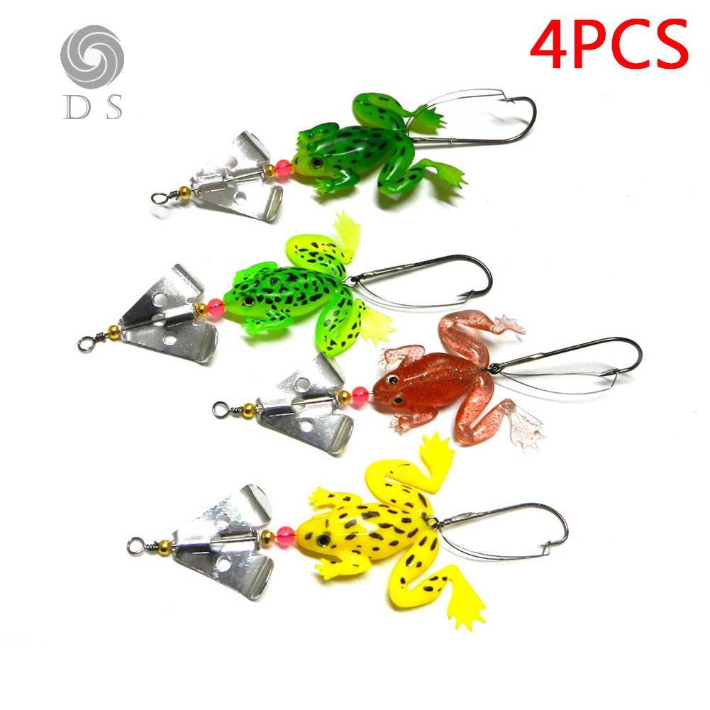 4-pcs-soft-rubber-frog-fishing-lures-bass-spinner-bait-single-hook-crankbaits-8cm