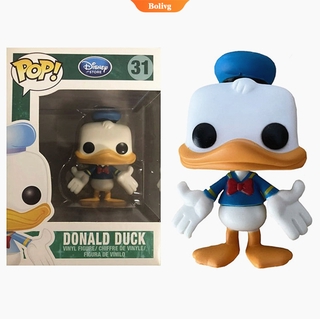 Funko Pop ! Disney Donald Duck # 31 โมเดลตุ๊กตาของเล่นพร้อมกล่อง