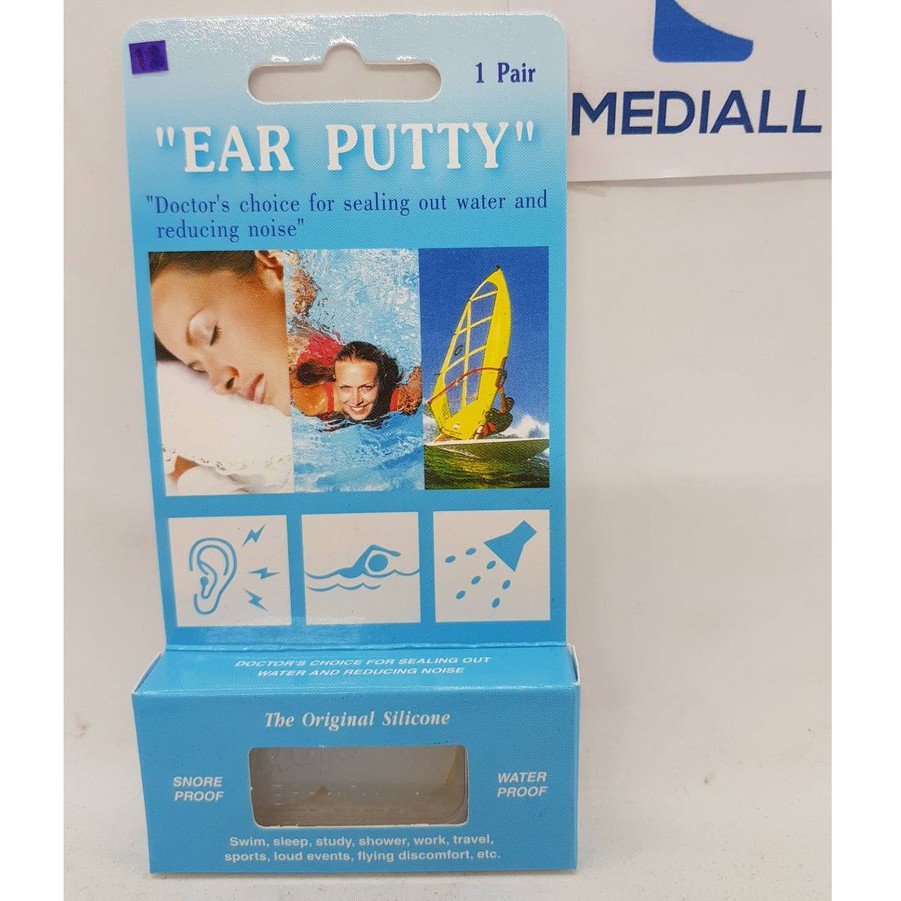 Ear Putty (Snore & Water Proof) ที่อุดหูแบบซิลิโคน กันน้ำและเสียงกรน 1 ...
