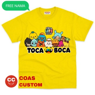 เสื้อยืด พิมพ์ลาย Toca BOCA LIFE WORLD สําหรับเด็ก