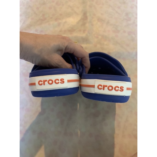 รองเท้าลำลองcrocsเด็กมือ2