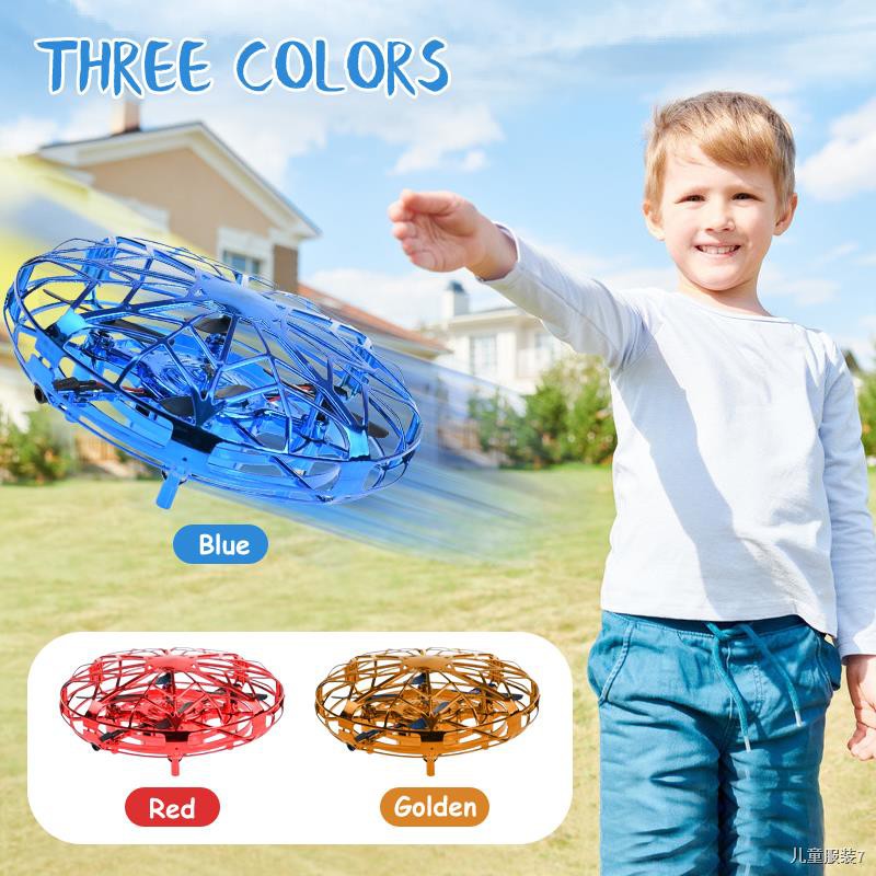 Dazzling Mini Helicopter UFO RC Drone Toy