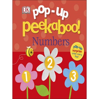 Asia Books หนังสือภาษาอังกฤษ POP UP PEEKABOO! NUMBER