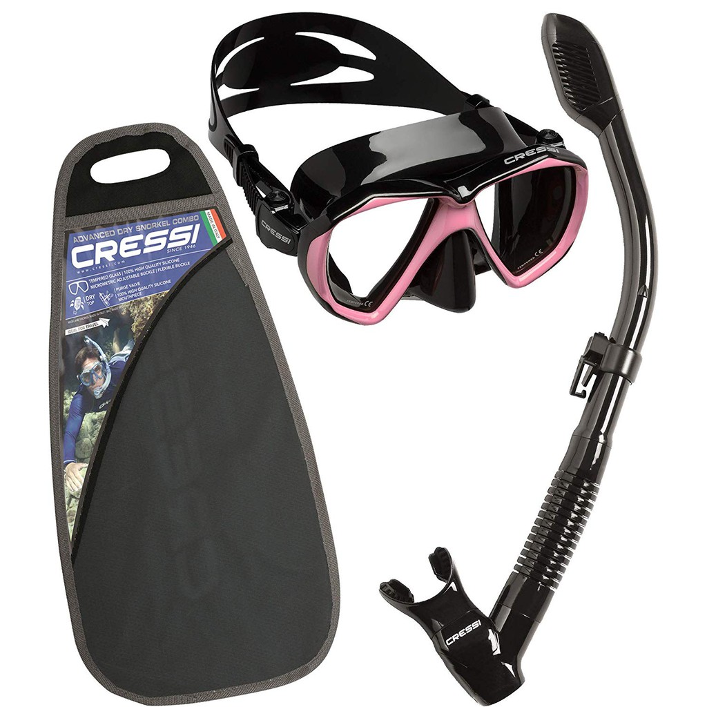 cressi-ranger-snorkeling-combo-set-ชุดหน้ากากพร้อมท่อ-อุปกรณ์ดำน้ำ