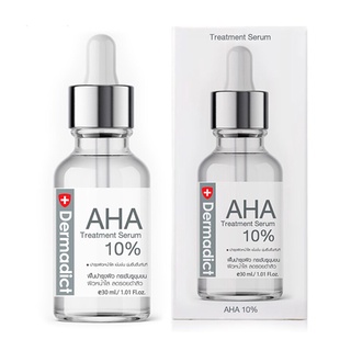 DERMADIC เดิมมาดิก AHA เอเอชเอ ทรีทเมนท์ ซีรั่ม 30 ml. บำรุงผิว ช่วยบำรุงแม้ผิวที่บอบบางแพ้ง่าย ลดเลือนรอยแดงและรอยดำ