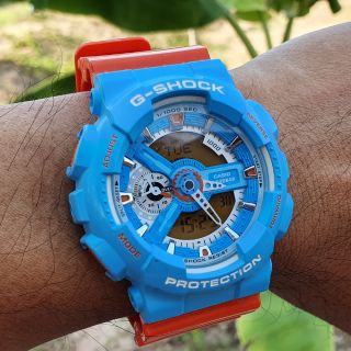 G-SHOCK GA-110 ส้ม ฟ้า