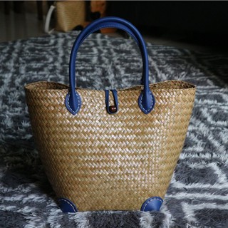 กระเป๋าสาน กระเป๋าถือรักษ์โลก Handmade bag กระเป๋ากระจูด