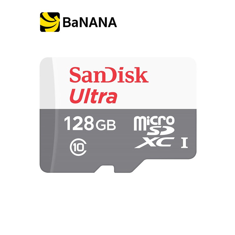 ภาพหน้าปกสินค้าSanDisk Ultra MicroSDXC 128GB 100MB/s C10 (SDSQUNR-128G-GN6MN) By Banana IT