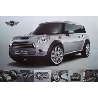 โปสเตอร์ รูปถ่าย รถยนต์ รถมินิ MINI Concept Frankfurt 2006 POSTER 24”X35” Inch British Motor Car Cooper Countryman