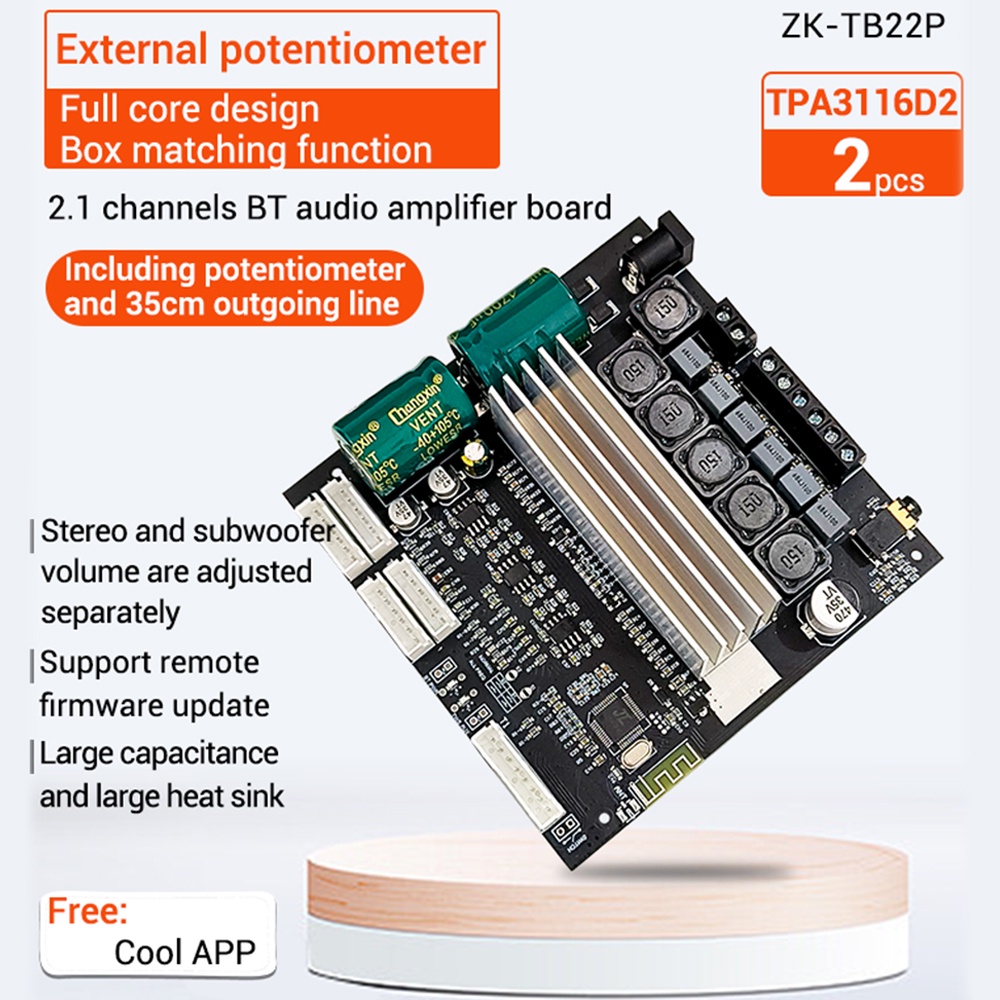 aideepen-zk-tb22p-โพเทนชิโอมิเตอร์ขยายเสียงบลูทูธ-2-1-ช่องทาง-tpa3116d2-50w-2-100w-รองรับแอปเครื่องเสียง-wuzhi