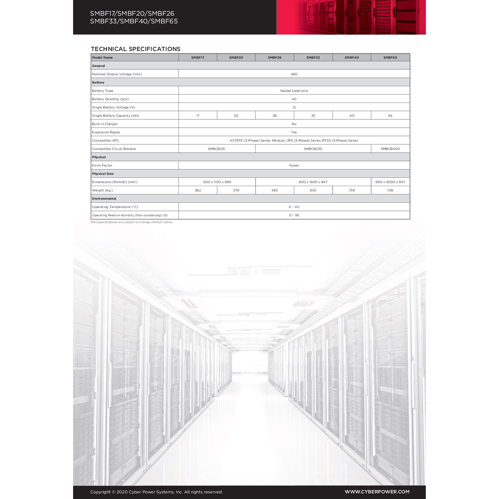 cyberpower-ups-เครื่องสำรองไฟ-อุปกรณ์สำรองจ่ายไฟ-smbf-series-รุ่น-smbf20-480vdc-20ah-12vdc-รับประกันศูนย์-2-ปี