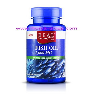 REAL ELIXIR Fish Oil 1,000 mg. เรียล อิลิคเซอร์ น้ำมันปลา 1,000 มก.ขวด ...