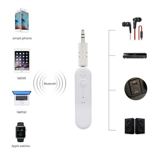 ภาพขนาดย่อของสินค้าWireless Bluetooth 4.1 Audio Receiver Music Box Adapter Hands-free Car Kit with