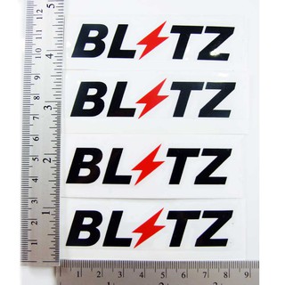 สติกเกอร์ติดก้านแม็ก BLTZ 1 ชุด ติดได้ 4 ล้อ