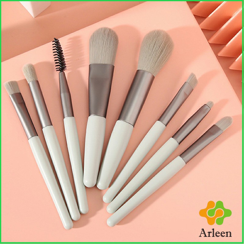 arleen-ชุดแปรงแต่งหน้า-8-ชิ้น-แปรงปัดแก้ม-makeup-brush-set