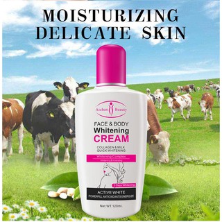 *ส่งจากไทย*Aichun Skin Body Moisturizer Body Brightening Repair โลชั่น เพิ่มความชุ่มชื้นโลชั่นบำรุงผิวน้ำนม