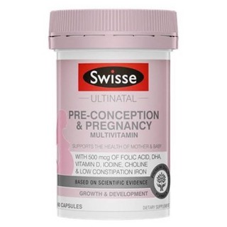 ภาพหน้าปกสินค้าร้านคนไทย🇹🇭ของแท้ 💯🇦🇺 Swisse Ultinatal Pre-conception&pregnancy multivitamin บำรุงครรภ์ วางแผนการตั้งครรภ์ ที่เกี่ยวข้อง