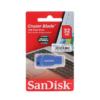 👉🏼สินค้าพร้อมส่ง❗️👈🏼 (ของแท้ 100%) FLASH DRIVE 2.0 SANDISK CRUZER BLADE