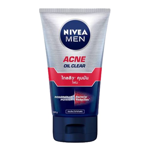 nivea-men-anti-acne-foam-ผลิตภัณฑ์ทำความสะอาดผิวหน้า-100g