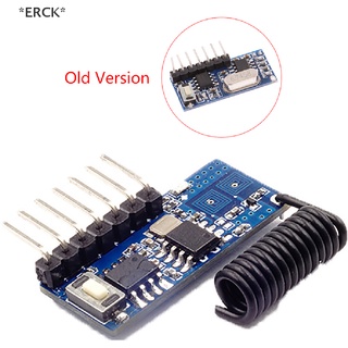 Erck โมดูลถอดรหัสตัวรับสัญญาณ 433mhz rf 4 ช่องทาง สําหรับเข้ารหัส 1527 1 ชิ้น