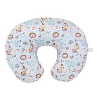 [ใช้โค้ดคู่ลดเพิ่ม] Boppy Nursing Pillow - Silver Sketch หมอนรองให้นมเด็กสำหรับคุณแม่