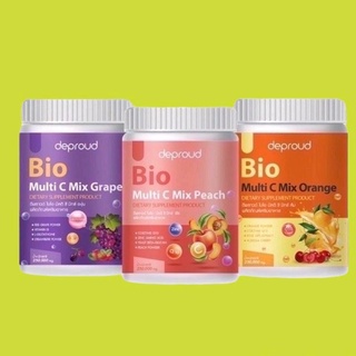 Bio Multi C Mix Peach 🍑รสพีช : มีคอลลาเจนปรับผิว