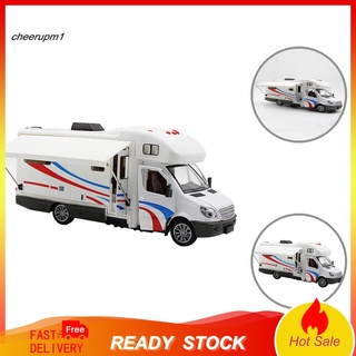 Cheer 1/32 Scale Motorhome โมเดลตุ๊กตามอเตอร์โฮมของเล่นสําหรับเด็ก