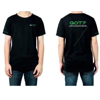 เสื้อยืดสกรีน New GOT7 / ปักแขน Cotton100% (FANMADE)​สามารถปรับแต่งได้