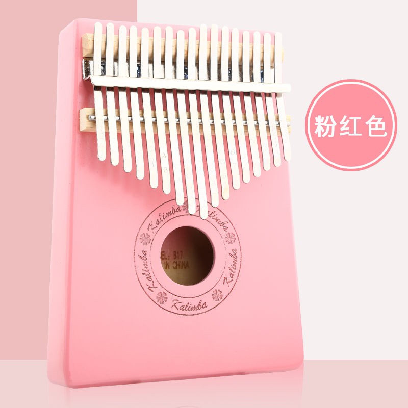 พร้อมส่ง-นิ้วเปียโนเครื่องดนตรีแบบพกพา-kalimba-17-โทน-คาลิมบ้าเปียโนนิ้วมือ-เปียโน-แบบพกพา-ผู้เริ่ม