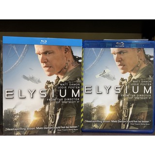 Elysium Blu-ray แท้ มือสอง หนังแอคชั่นสุดมัน เสียงไทย บรรยายไทย