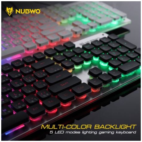 nubwo-gaming-keyboard-fortune-nk-32-คีบอร์ดเกมมิ่ง-ไฟรุ้ง7สี-คีบอร์ดภาษาไทย-อังกฤษ-ประกันศูนย์-1-ปี