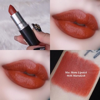 MAC MATTE Lipstick สี 646 Marrakesh 3g