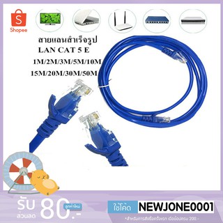 ภาพหน้าปกสินค้าสายแลนสำเร็จรูปพร้อมใช้งาน สาย LAN CAT 5 E มีความยาว 1 เมตร - 10 เมตร 1 /2 /3/ 5 /10 ที่เกี่ยวข้อง