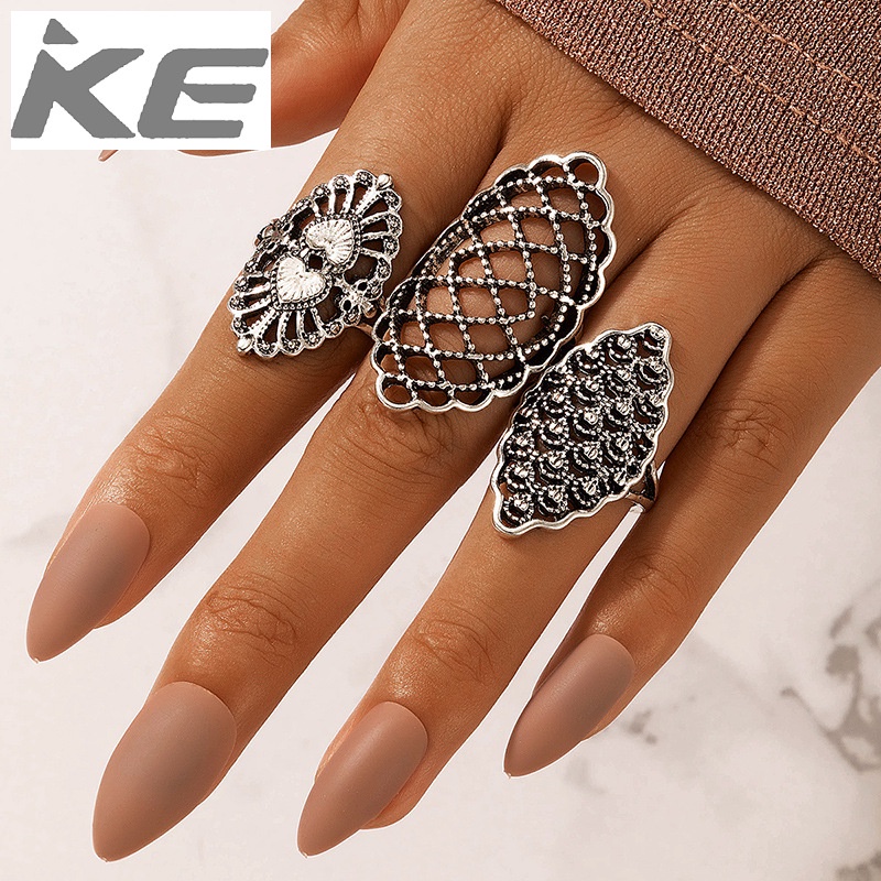 jewelry-vintage-cutout-ring-three-piece-set-geometric-irregular-ring-set-for-girls-for-women-l